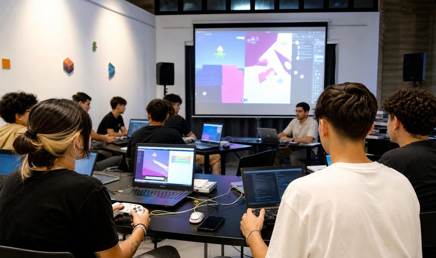 Taller de videojuegos y cultura digital